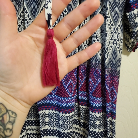 Umgee USA Baby Doll Boho Dress - Picture 5 of 5